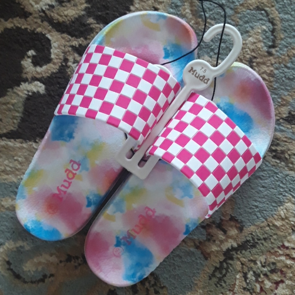 4x*Host Pick*Mudd adorable slide sandals - Picture 3 of 16